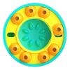 Dog Puzzle Food Feeder Slow Feeding Bowl Interactive Toy Dog Treat Dispensing Toy for IQ Training Mental Enrichment For Small Medium Large Dog Cat