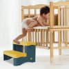 2 Step Stool for Kids Toddler Stool with Anti-Slip Surface Toilet Potty Training Stool for Bathroom Kitchen Sink