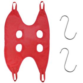 Cat Dog Hammock Helper Pet Grooming Hammock Harness Restraint Bag Helper Breathable for Nail Trimming Clipping (Option: RoseRed_L)