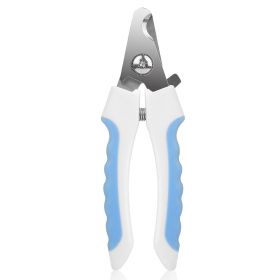 Dog Nail Clippers Pet Cat Nail Toe Trimmer Stainless Steel Grooming Tool Free Nail File Small Medium Large Dogs (Option: L)